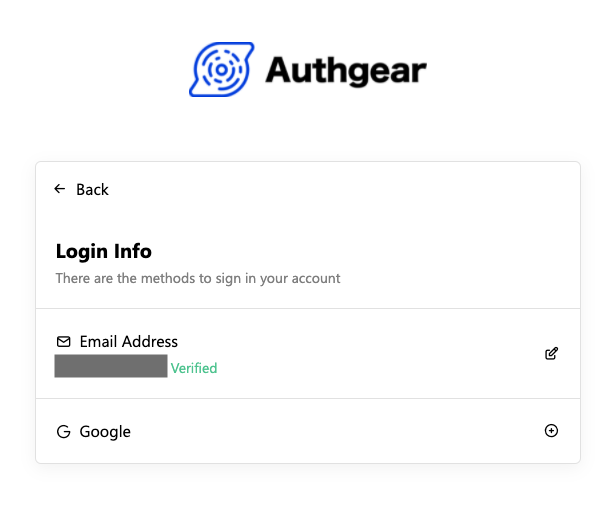 Your end-users can connect to their Google account in User Settings page